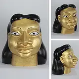 Untitled by Ravinder Reddy, Polyester, resin, fiberglass, painted and gilded, offered Mar 2010