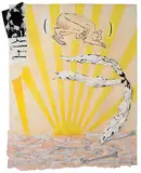 Ray-Lift by Atul Dodiya, Mixed media on handmade paper, offered Mar 2010