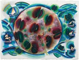 Untitled by Ghulam Mohammed Sheikh, Watercolour on paper pasted on board, offered Mar 2010