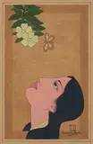 Untitled by Lalu Prasad Shaw, Tempera on paper, sold Mar 2010