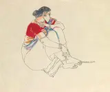 Untitled by K. Laxma Goud, Watercolour and ink on paper, sold Mar 2010
