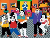 Untitled by Farhad Hussain, Acrylic on canvas, sold Mar 2010