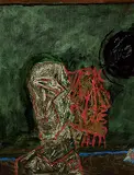 Untitled by M. F. Husain, Oil on canvas, offered Mar 2010