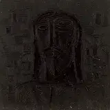Head of Christ by F. N. Souza, Oil on board, sold Mar 2010