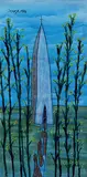 Ave Maria by F. N. Souza, Oil on canvas, sold Mar 2010
