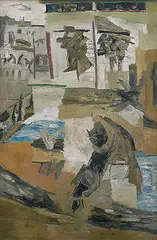 Untitled by Ram Kumar, Acrylic and oil on canvas, offered Dec 2009