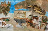Untitled by Ram Kumar, Mixed media on paper, sold Dec 2009