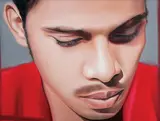 Untitled by Riyas Komu, Oil on canvas, sold Dec 2009