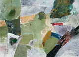 Untitled by Ram Kumar, Acrylic on paper, offered Dec 2009