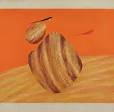 Untitled by Jagdish Swaminathan, Oil on canvas, sold Dec 2009
