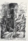 Birds Watch by K. M. Adimoolam, Pen and ink on paper, sold Dec 2009