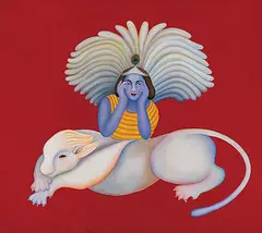 Untitled by Manjit Bawa, Oil on canvas, sold Sep 2009