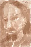 Untitled by Akbar Padamsee, Watercolour on paper, sold Sep 2009