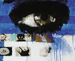 Untitled by Chittrovanu Mazumdar, Acrylic on canvas, offered Sep 2009