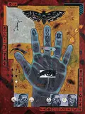 Looking Back / Letting Go (The Sublime is Now!) by Baiju Parthan, Mixed media on canvas, sold Sep 2009