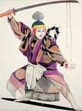 Darwaza Kholo (Cuckoonebulopolis) by Surendran Nair, Watercolour on paper, sold Sep 2009