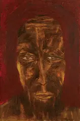 Untitled by Akbar Padamsee, Oil on canvas, offered Sep 2009
