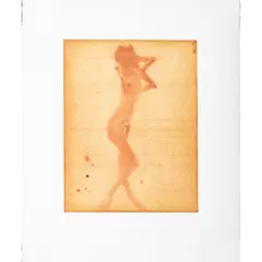 Copper Plate Nude #3 by Nathan Oliveira, 1998, aquatint and etching, sold Jun 2026