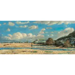 Untitled (Figure by the River) by Paul Guigou, 1869, oil on canvas, sold Jun 2026