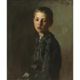 Untitled by Joseph Henry Boston, oil on canvas, sold Jun 2026