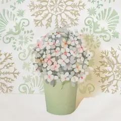 Wallflower by Beth Van Hoesen, 1988, aquatint, sold Jun 2026