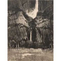Lower Falls by Joseph Pennell, lithograph, sold Jun 2026
