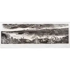 Untitled by Emmy Lou Packard, woodblock on rice paper, sold Jun 2026
