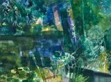 Bords de l'Epte by Camille Hilaire, Aquarelle sur papier, sold Apr 2023