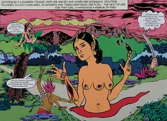 Untitled (Charmed Tongue) by Chitra Ganesh, Digital C print on paper, sold Jun 2009