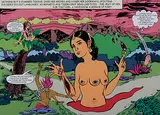 Untitled (Charmed Tongue) by Chitra Ganesh, Digital C print on paper, sold Jun 2009