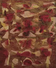 Untitled by Vasudeo S. Gaitonde, Oil on canvas, sold Jun 2009