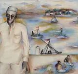 Untitled by Bhupen Khakhar, Watercolour on paper, sold Jun 2009