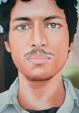 Systematic Citizen - XIII by Riyas Komu, Oil on canvas, sold Jun 2009