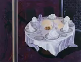 Untitled by Ram Bali Chauhan, Acrylic on canvas, sold Jun 2009