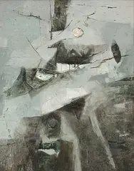 Spring by Ram Kumar, Oil on canvas, sold Jun 2009