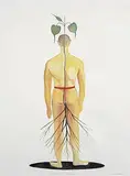 Regarding Roots (Study for a Painting) by Surendran Nair, Watercolour on paper, sold Mar 2009
