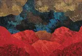 Untitled by Akbar Padamsee, Oil on canvas, sold Dec 2008