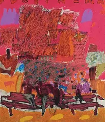 Untitled by Rajnish Kaur, Oil on canvas, offered Dec 2008