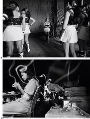 Company Girls wait Backstage b) Trapeze Artist Next to Shrine by Saibal Das, Print on paper, offered Dec 2008