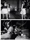Company Girls wait Backstage b) Trapeze Artist Next to Shrine by Saibal Das, Print on paper, offered Dec 2008