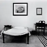 Gandhi`s Room, Anand Bhavan, Allahabad by Dayanita Singh, Silver gelatin print mounted on aluminum, sold Dec 2008