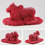 Untitled by Arunkumar H G, Illustrated are two views of the sculpture, sold Dec 2008