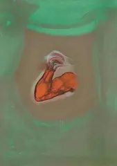 Untitled by Anandajit Ray, Mixed media on paper, sold Dec 2008