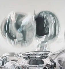 Untitled by Subodh Gupta, Oil on canvas, sold Nov 2008