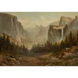 Yosemite View by Thomas Hill, 2015, oil on canvas, sold Jun 2026