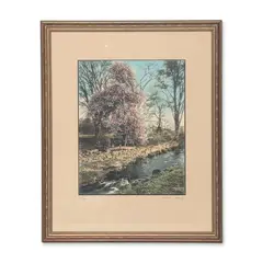 Untitled by Wallace Nutting, circa 1915, photograph on paper titled Hope, sold Jul 2026