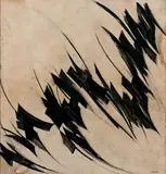 Sans titre by Sadegh Tabrizi, Technique mixte et encre sur papier, sold Apr 2023