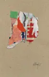 Sans titre by Jacques de la Villeglé, Affiches déchirées sur papier, sold Apr 2023