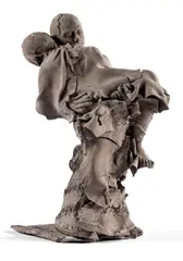 Le porteur 1 by Georges Jeanclos, 1995, Terre cuite, sold Apr 2023