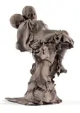 Le porteur 1 by Georges Jeanclos, 1995, Terre cuite, sold Apr 2023